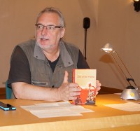 Uwe Jordan liest beim Hoyerswerdaer Kunstverein