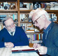 Martin Schmidt und Prof. Ed Taverne