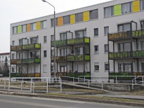 „Entdecke die Entdecker“ an Balkonen in der Virchowstraße Hoyerswerda